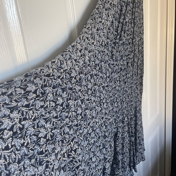 Vintage Tea Length Flowy Skirt - Picture 4 of 4